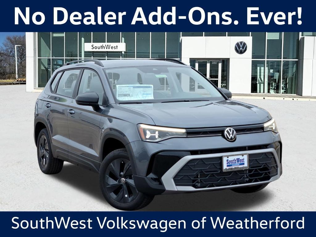 new 2026 Volkswagen Taos car, priced at $25,596