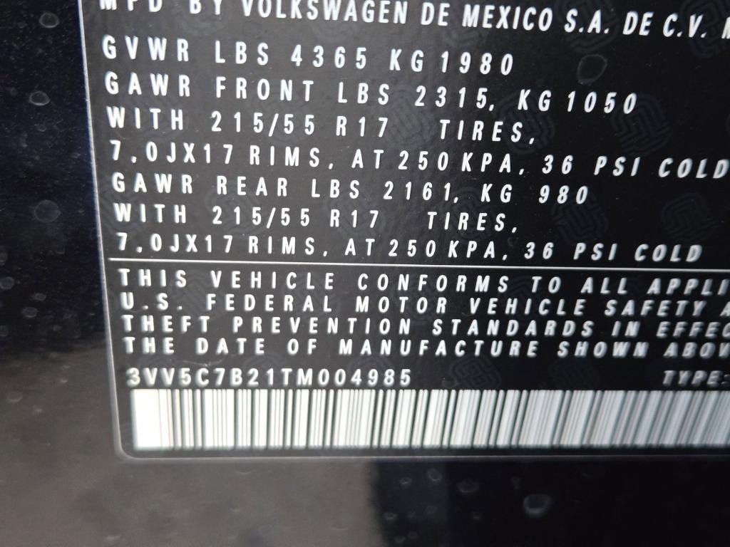 new 2026 Volkswagen Taos car, priced at $26,096