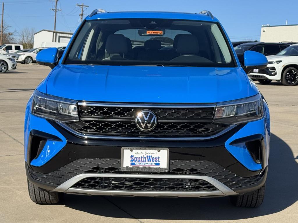new 2024 Volkswagen Taos car, priced at $23,677