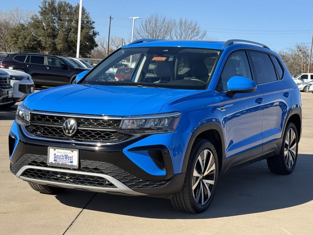 new 2024 Volkswagen Taos car, priced at $23,677