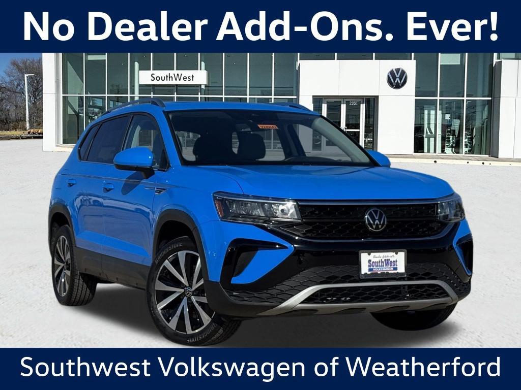 new 2024 Volkswagen Taos car, priced at $23,677