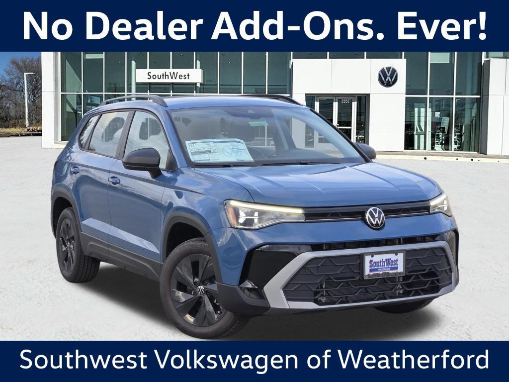 new 2026 Volkswagen Taos car, priced at $25,596