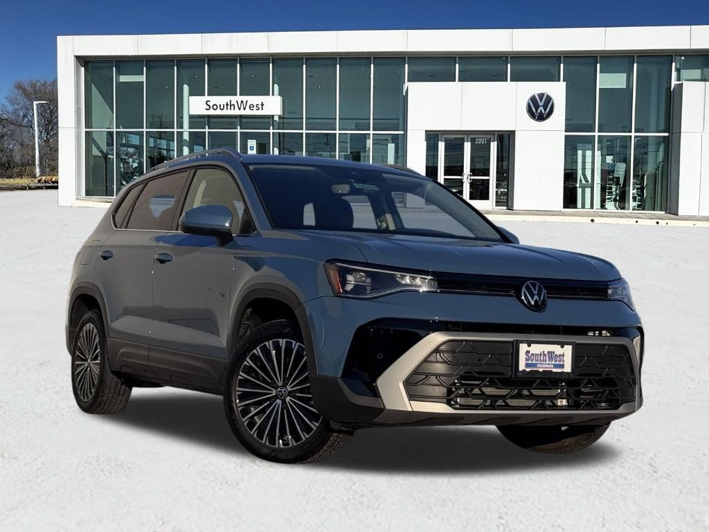 new 2025 Volkswagen Taos car, priced at $23,693