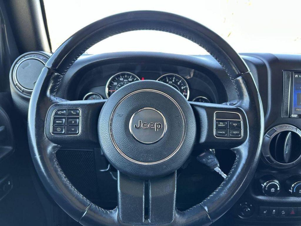 used 2018 Jeep Wrangler JK Unlimited car, priced at $19,495