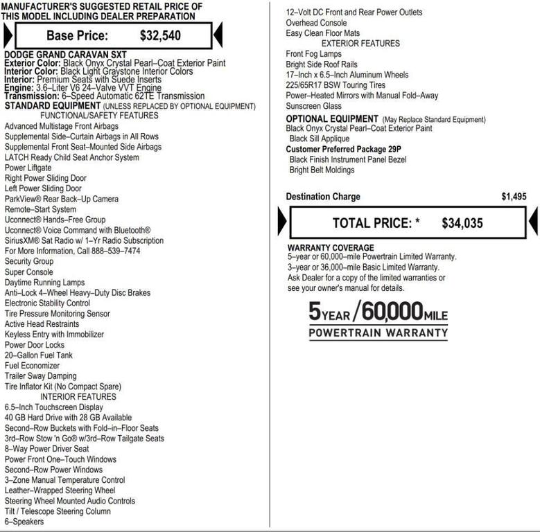 used 2019 Dodge Grand Caravan car, priced at $22,995