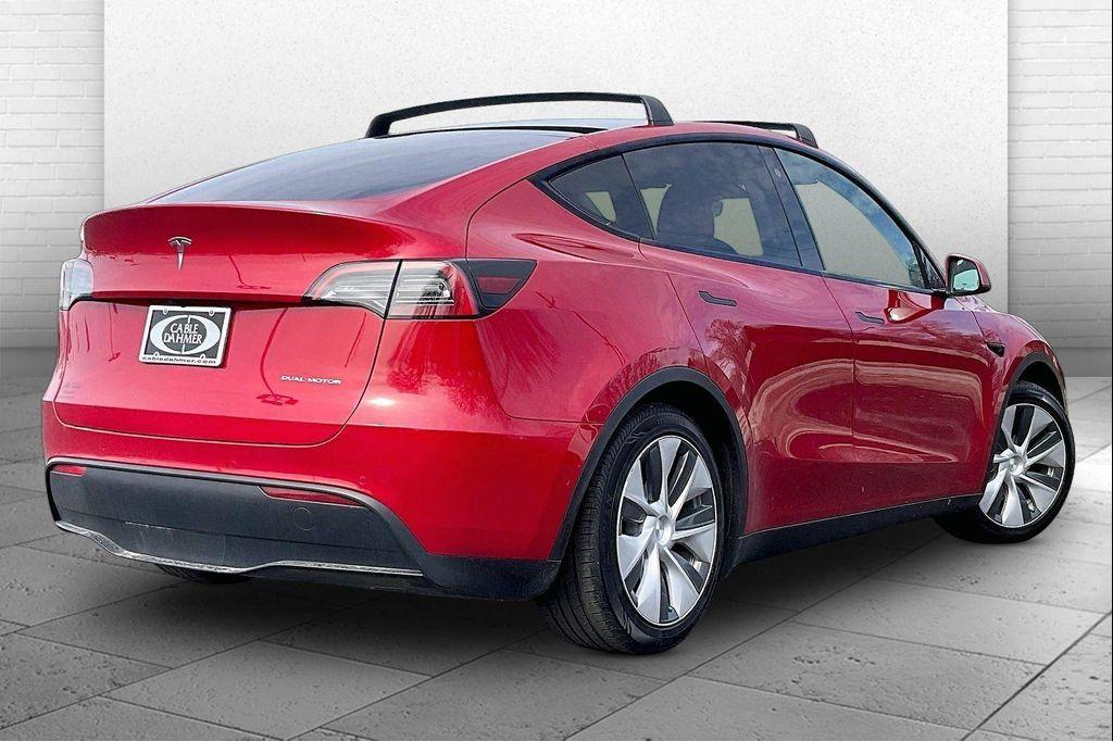 used 2021 Tesla Model Y car, priced at $21,500