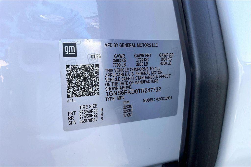 new 2026 Chevrolet Suburban car, priced at $93,020