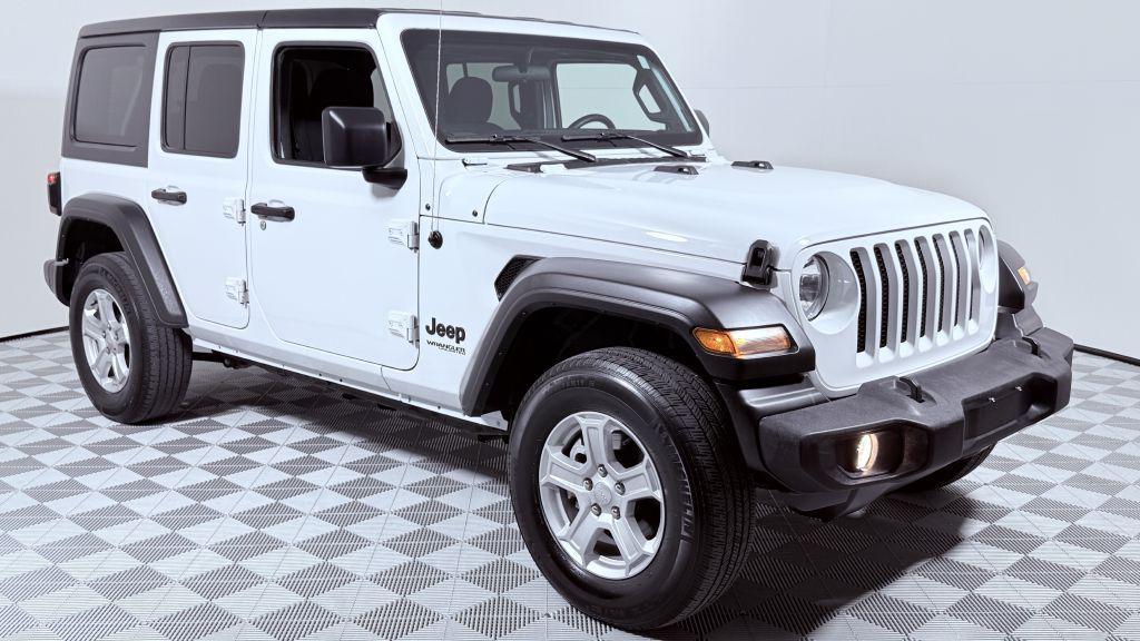 used 2022 Jeep Wrangler Unlimited car, priced at $26,999