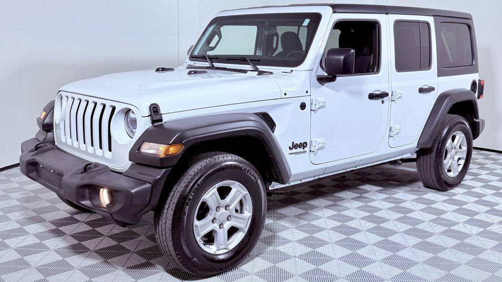 used 2022 Jeep Wrangler Unlimited car, priced at $26,999