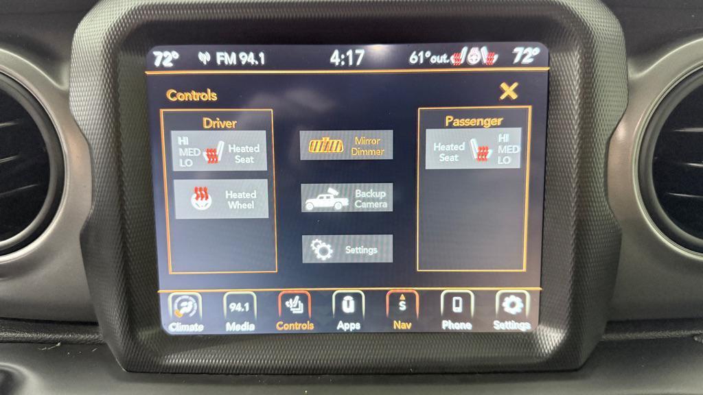 used 2021 Jeep Gladiator car, priced at $27,499