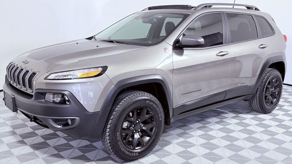 used 2017 Jeep Cherokee car, priced at $19,999