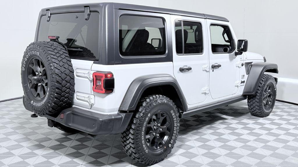 used 2021 Jeep Wrangler Unlimited car, priced at $26,499