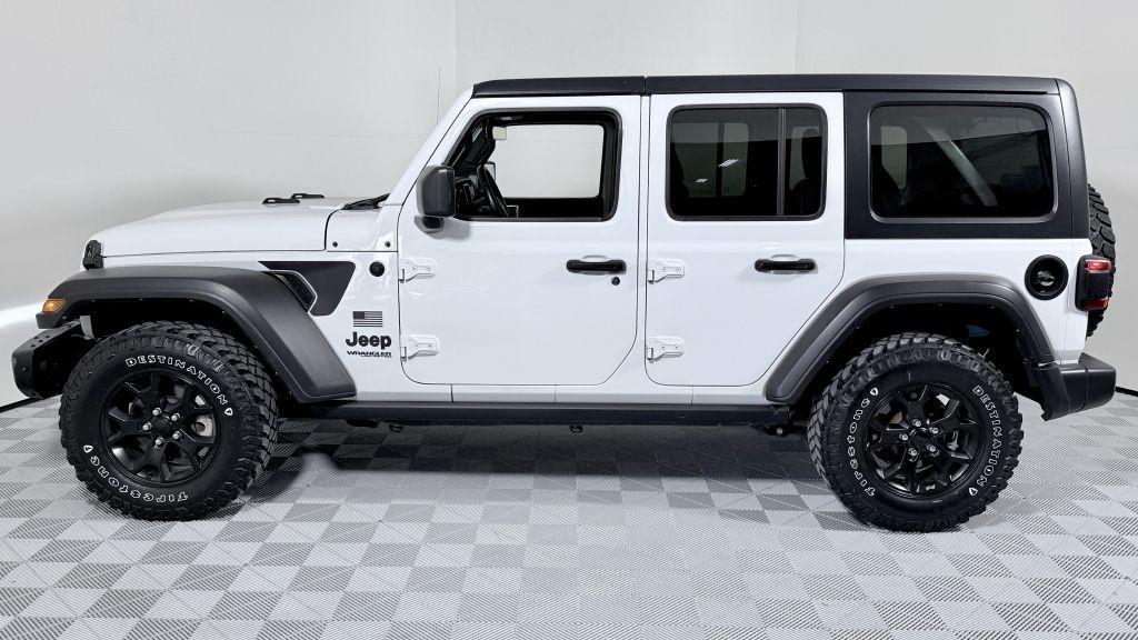 used 2021 Jeep Wrangler Unlimited car, priced at $26,499