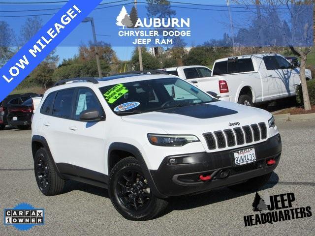 used 2021 Jeep Cherokee car, priced at $20,895