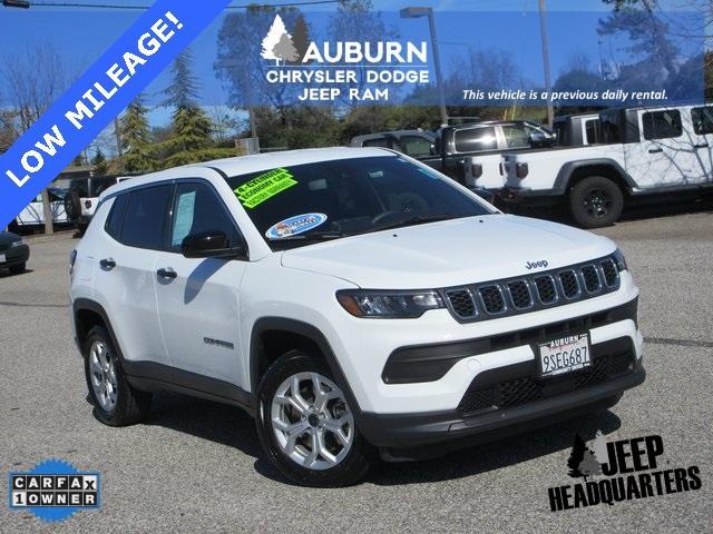 used 2025 Jeep Compass car, priced at $22,995