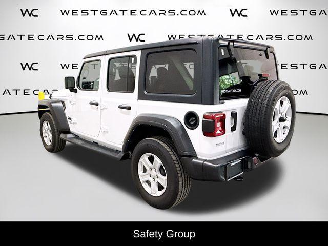 used 2021 Jeep Wrangler Unlimited car, priced at $27,200