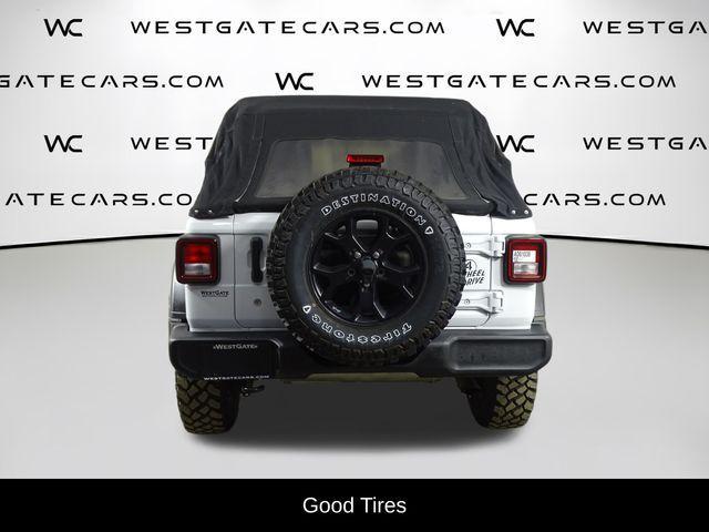used 2021 Jeep Wrangler Unlimited car, priced at $31,495