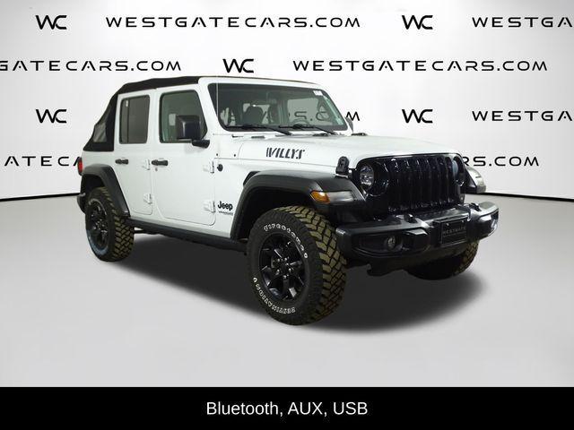 used 2021 Jeep Wrangler Unlimited car, priced at $31,495