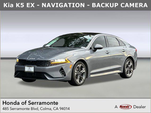 used 2022 Kia K5 car, priced at $17,286