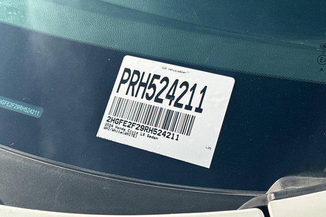 used 2024 Honda Civic car, priced at $22,999