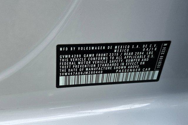 used 2018 Volkswagen Golf GTI car, priced at $16,488