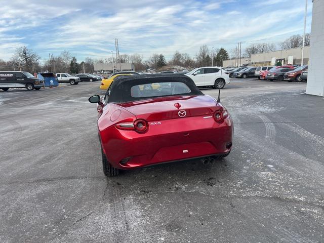 new 2025 Mazda MX-5 Miata car, priced at $37,700