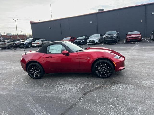 new 2025 Mazda MX-5 Miata car, priced at $37,700