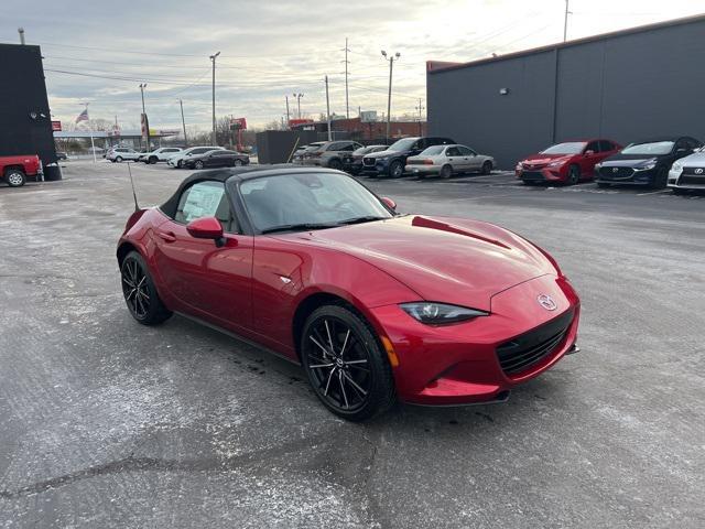 new 2025 Mazda MX-5 Miata car, priced at $37,700