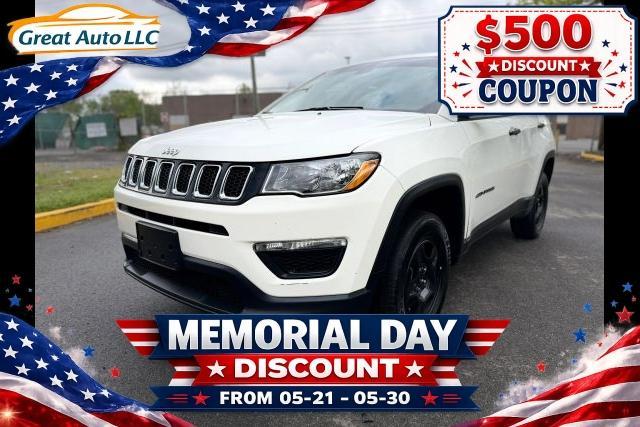 used 2019 Jeep Compass car, priced at $10,450