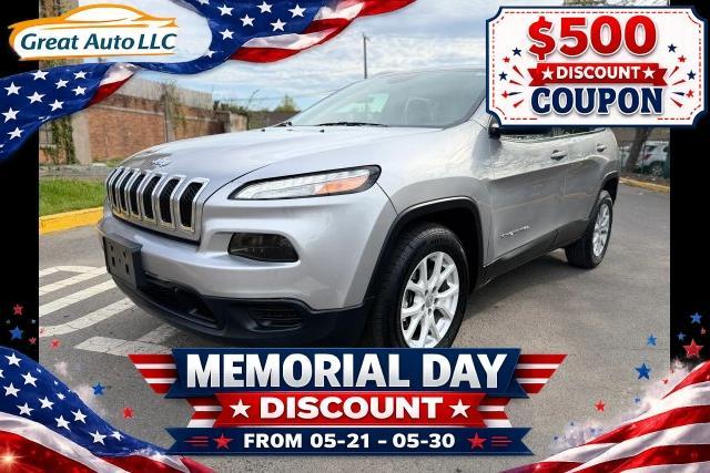 used 2017 Jeep Cherokee car, priced at $7,650