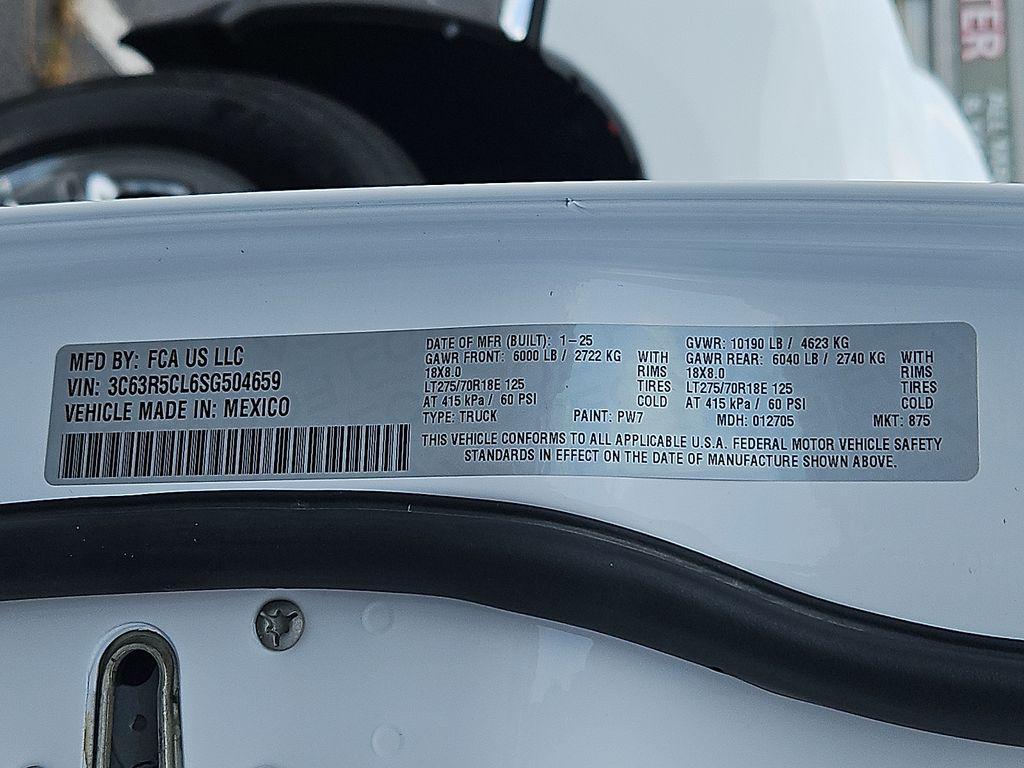 new 2025 Ram 2500 car, priced at $58,405