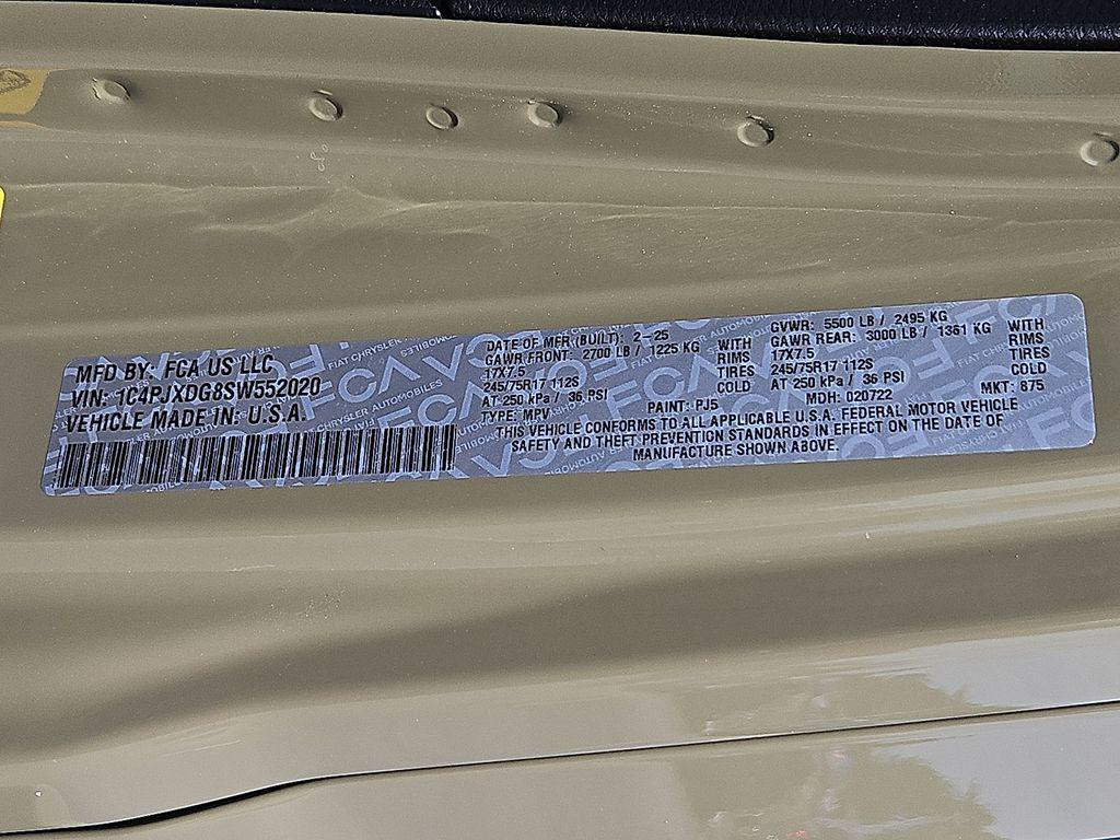 new 2025 Jeep Wrangler car, priced at $37,480