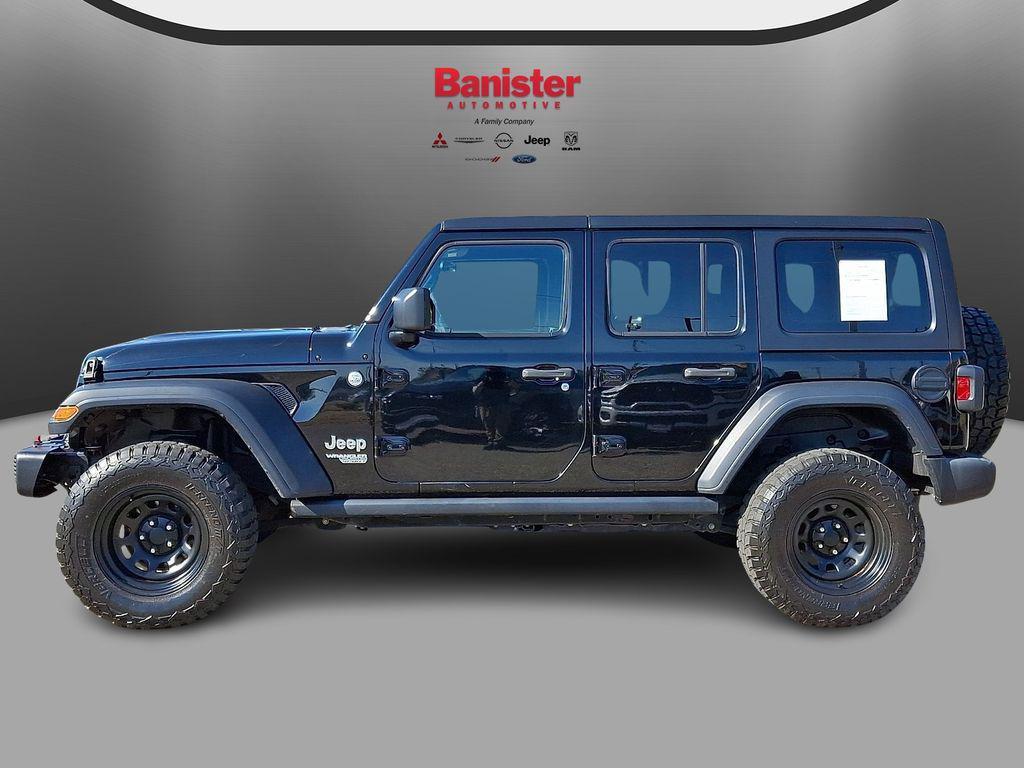 used 2021 Jeep Wrangler Unlimited car, priced at $25,680