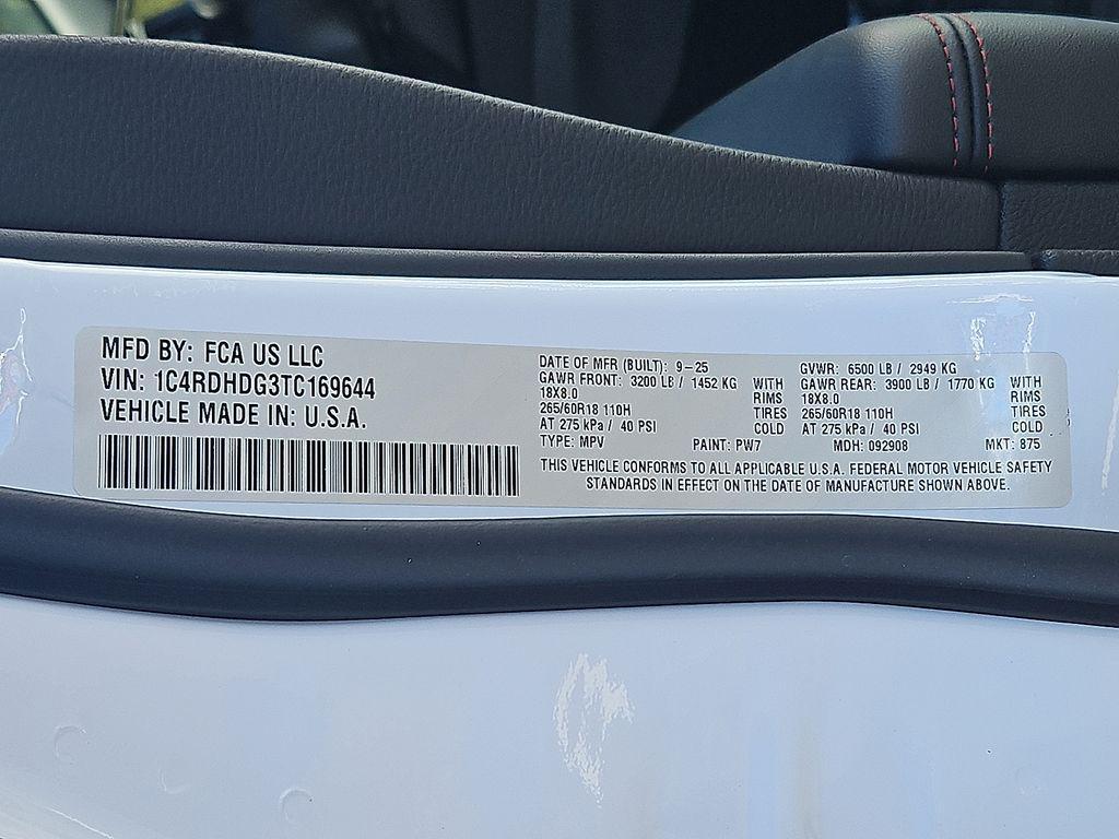 new 2026 Dodge Durango car, priced at $38,434