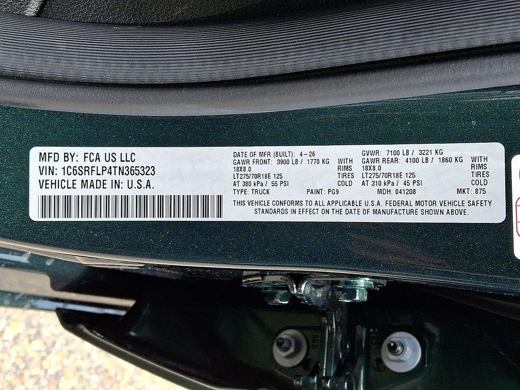 new 2026 Ram 1500 car, priced at $68,769