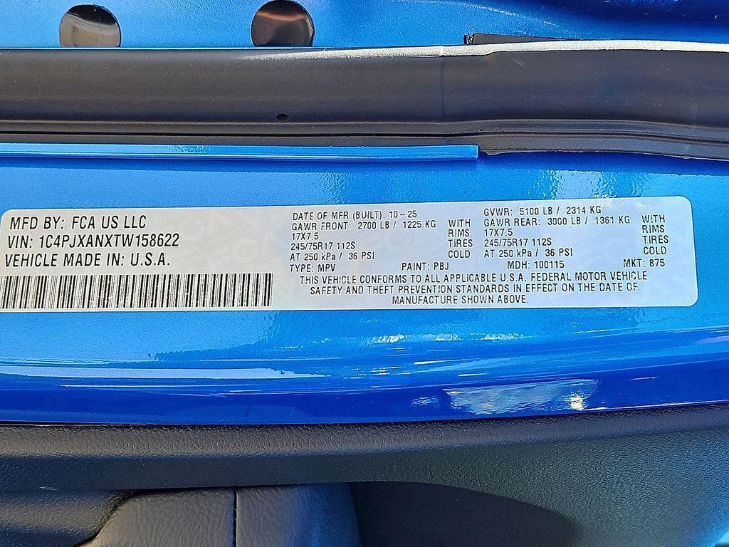 new 2026 Jeep Wrangler car, priced at $38,092