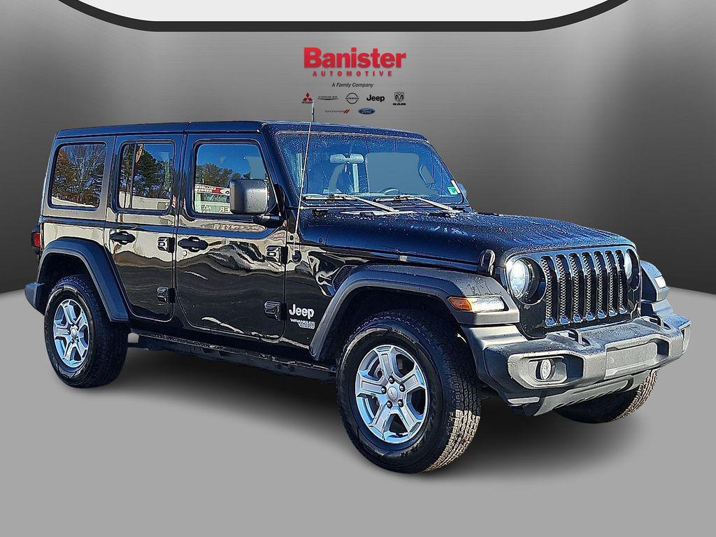 used 2019 Jeep Wrangler Unlimited car, priced at $17,411