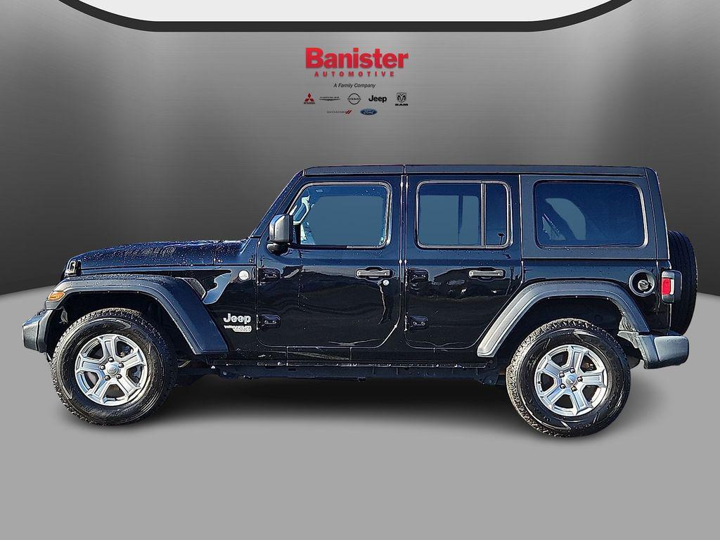 used 2019 Jeep Wrangler Unlimited car, priced at $17,411