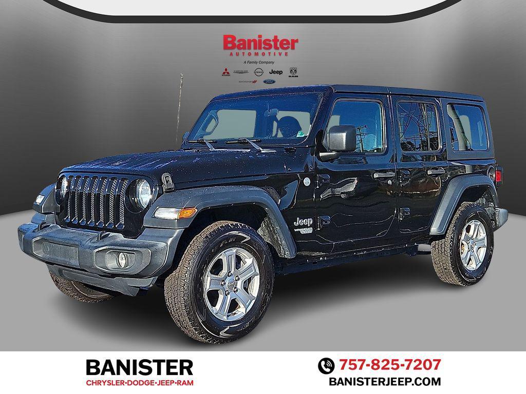 used 2019 Jeep Wrangler Unlimited car, priced at $17,411