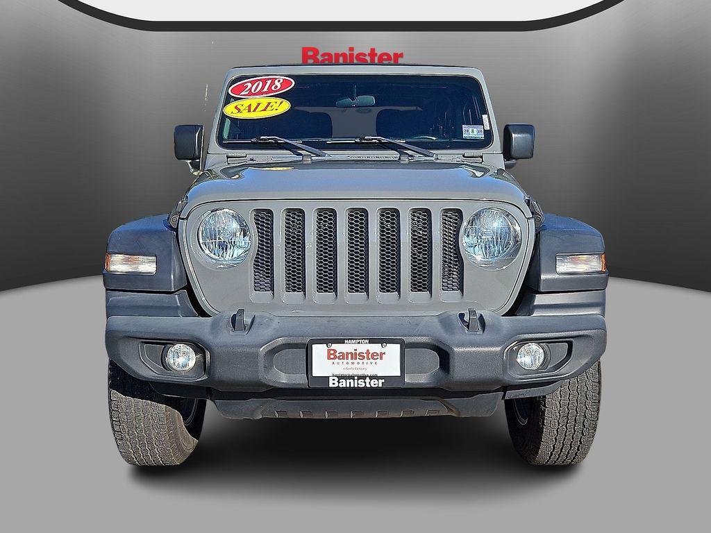 used 2018 Jeep Wrangler car, priced at $18,605