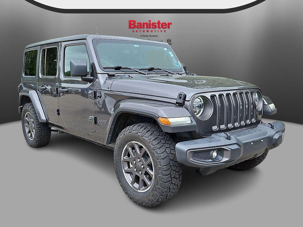used 2021 Jeep Wrangler Unlimited car, priced at $25,988