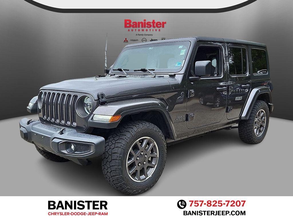 used 2021 Jeep Wrangler Unlimited car, priced at $25,988