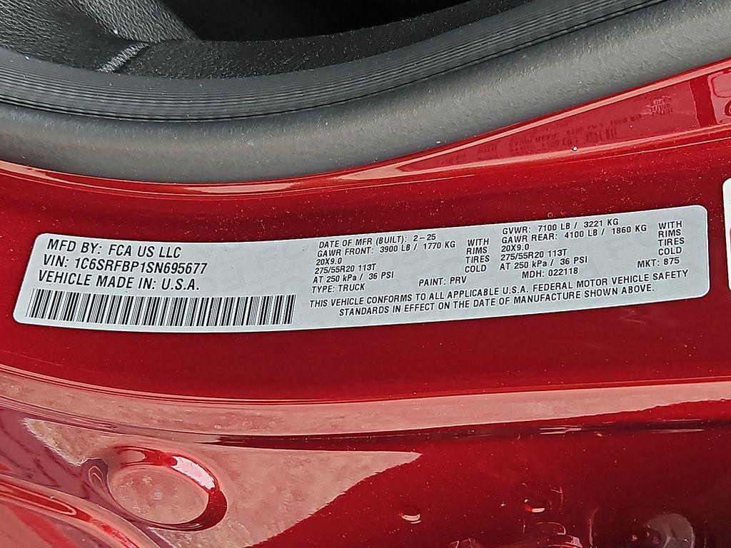 new 2025 Ram 1500 car, priced at $52,000