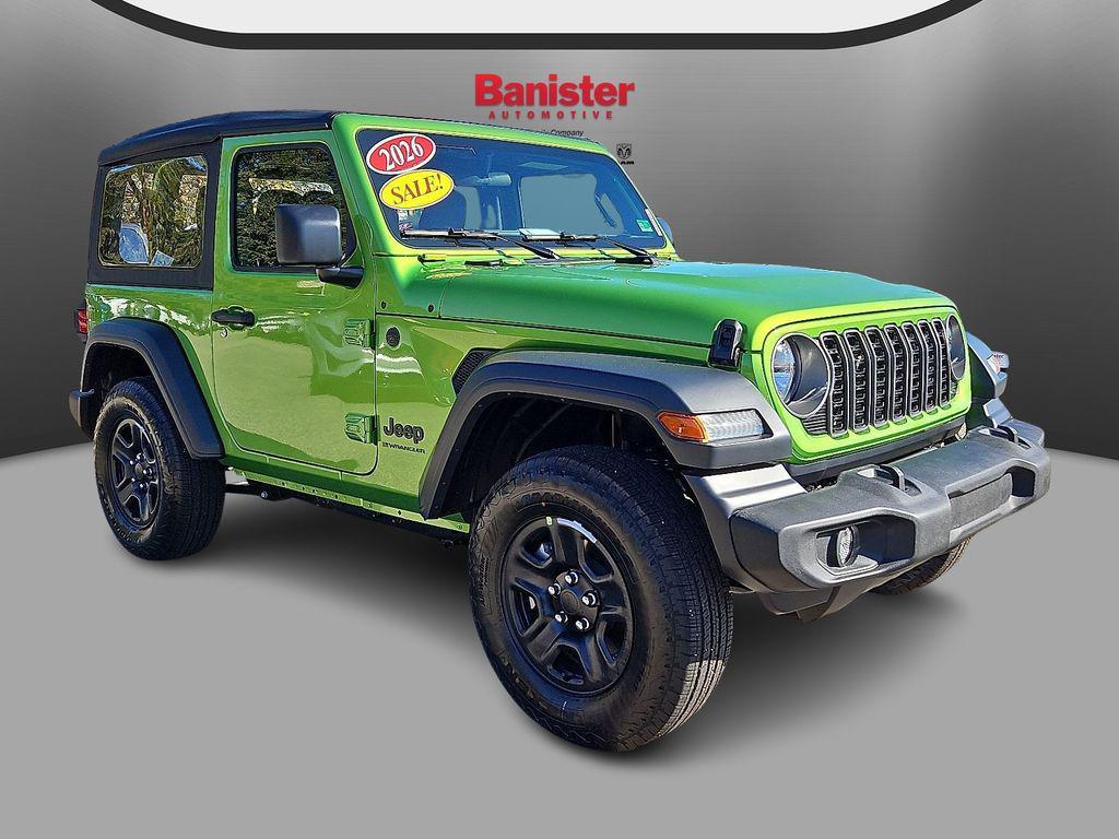 new 2026 Jeep Wrangler car, priced at $38,092