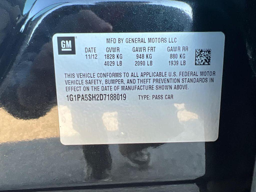 used 2013 Chevrolet Cruze car, priced at $5,999