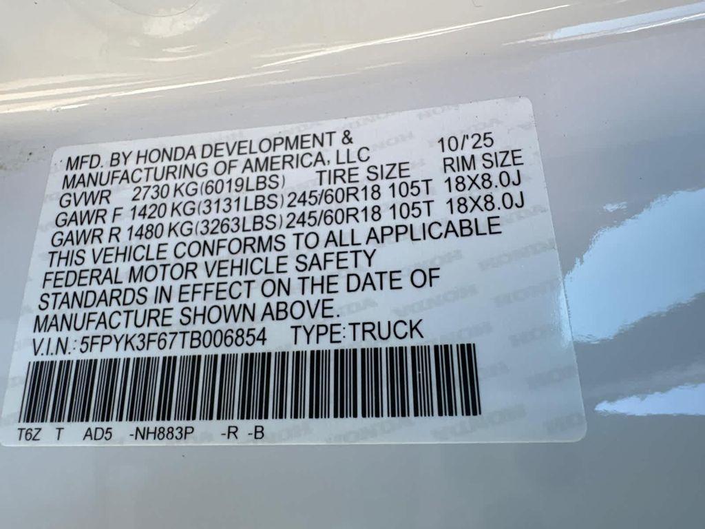 new 2026 Honda Ridgeline car, priced at $47,745