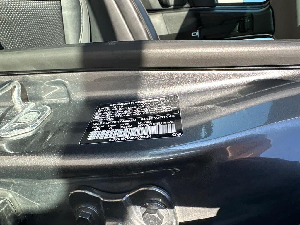 used 2019 INFINITI QX30 car, priced at $14,999