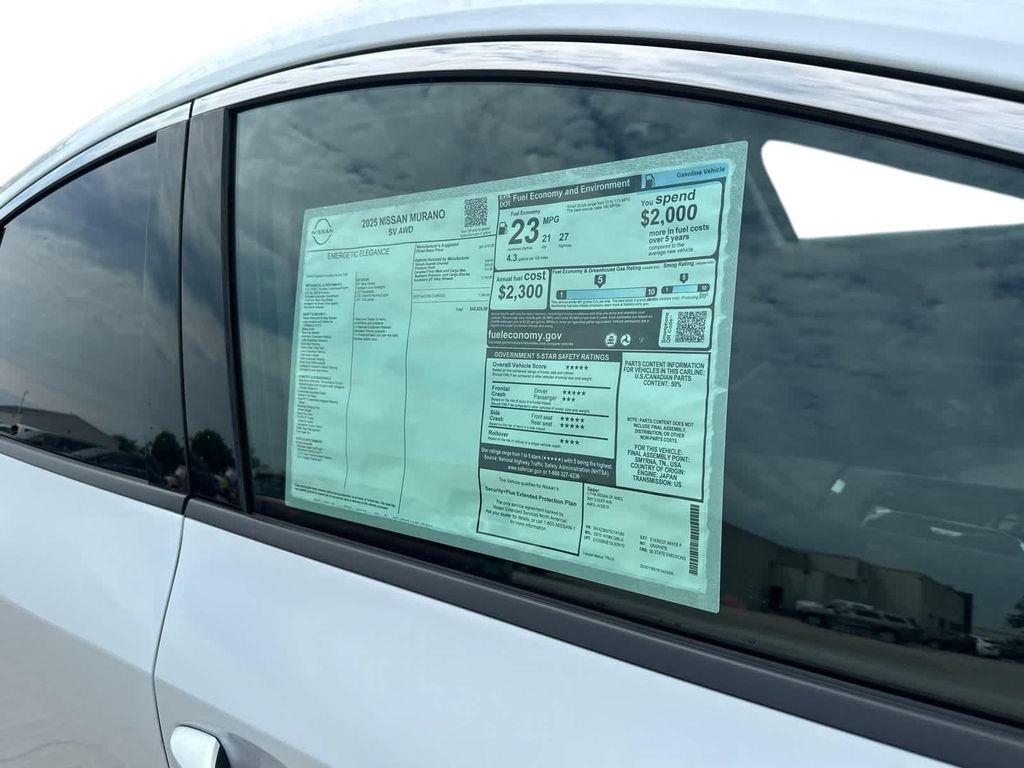 new 2025 Nissan Murano car, priced at $42,670