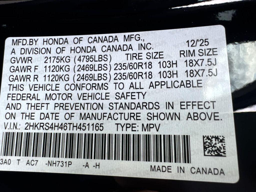 new 2026 Honda CR-V car, priced at $36,100