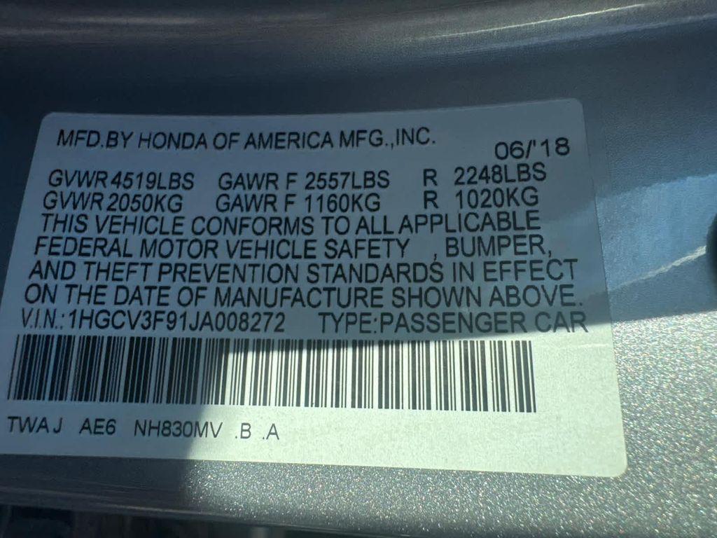 used 2018 Honda Accord Hybrid car, priced at $18,499